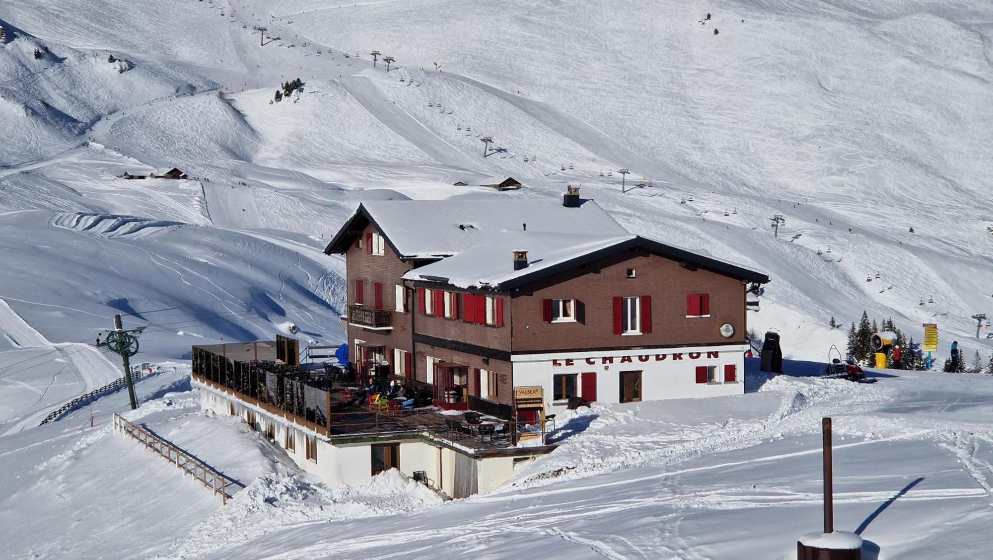 Hotel Le Chaudron Ski In Ski Out Champéry Exterior foto